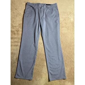 Dunning Golf Pants Mens 34X30 Gray Performance Stretch Activewear